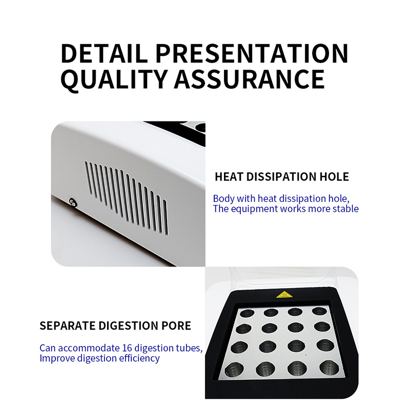 Qiujing LCD állítható hőmérséklet és idő, nagy pontosságú szigetelési teljesítmény, intelligens emésztő YKJ-16 Qiujing LCD állítható hőmérséklet és idő, nagy pontosságú szigetelési teljesítmény, intelligens emésztő YKJ-16